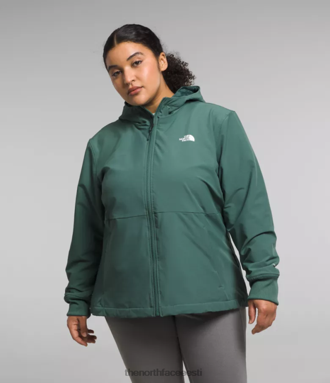 naised pluss shelbe rascheli kapuuts The North Face VJRZH245 Riietus tume salvei