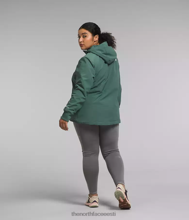 naised pluss shelbe rascheli kapuuts The North Face VJRZH245 Riietus tume salvei