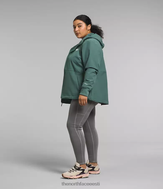 naised pluss shelbe rascheli kapuuts The North Face VJRZH245 Riietus tume salvei