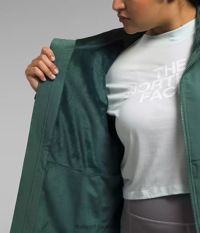 naised pluss shelbe rascheli kapuuts The North Face VJRZH245 Riietus tume salvei