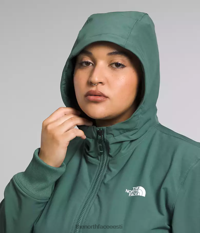 naised pluss shelbe rascheli kapuuts The North Face VJRZH245 Riietus tume salvei