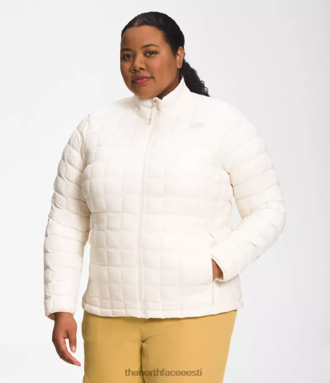 naised pluss termopalli ökojope 2.0 The North Face VJRZH53 Riietus gardeenia valge
