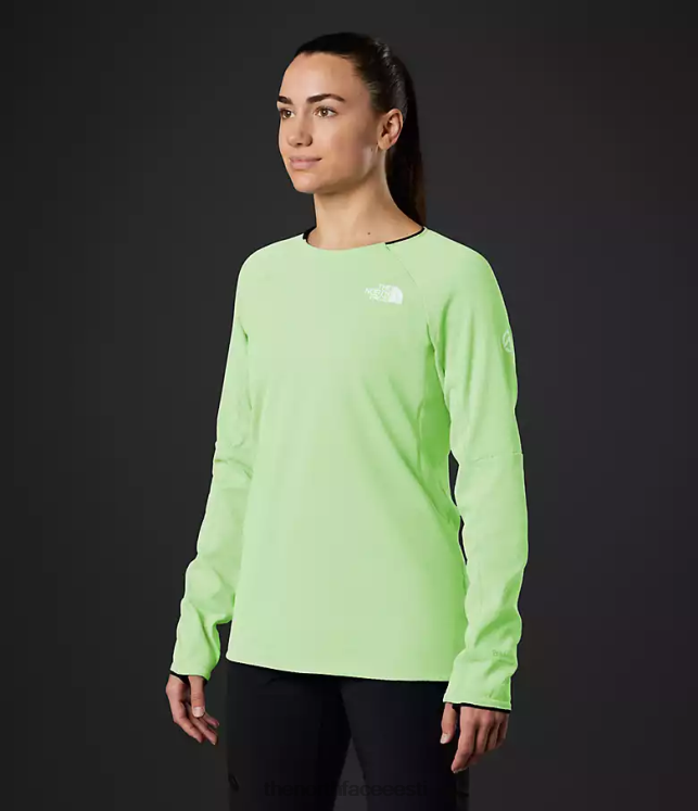 naised tippkohtumise sarja futurefleece crew The North Face VJRZH162 Riietus paatina roheline