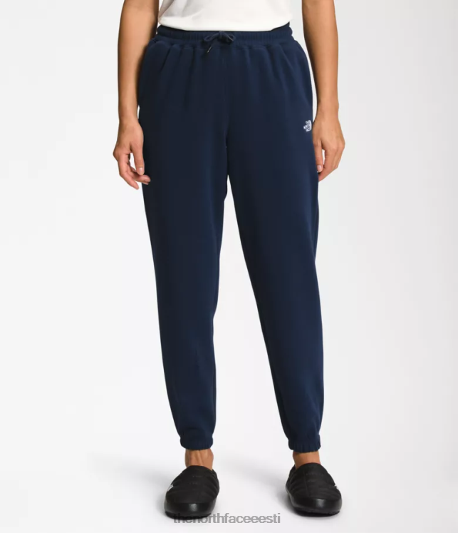 naised poolkupliga fliisist dressipüksid The North Face VJRZH975 Riietus Summit Navy/tnf white