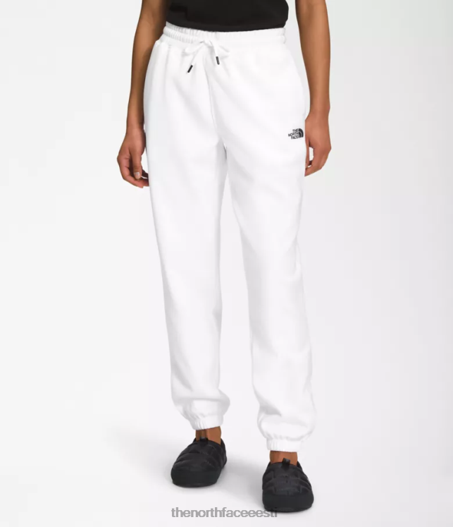 naised poolkupliga fliisist dressipüksid The North Face VJRZH978 Riietus tnf valge/tnf must