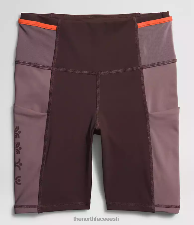 naised trailwear qtm rattapüksid The North Face VJRZH903 Riietus kivisöepruun/kollakashall