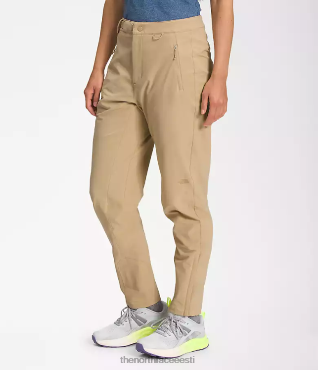naised bridgeway pro püksid The North Face VJRZH167 Riietus khaki kivi