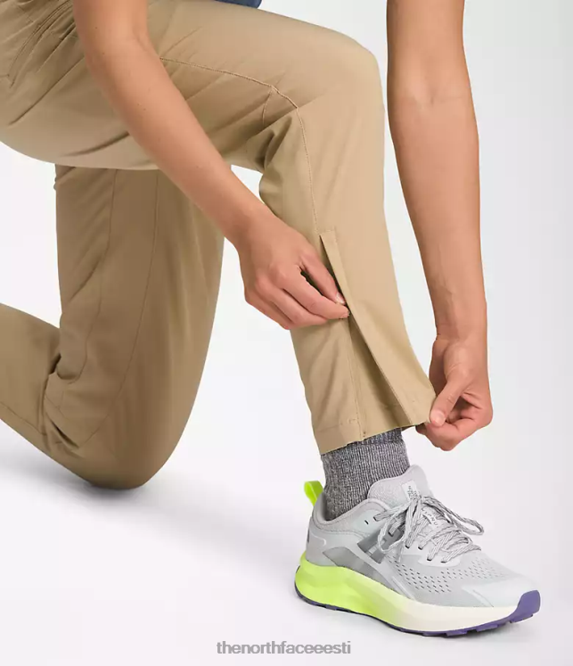 naised bridgeway pro püksid The North Face VJRZH167 Riietus khaki kivi