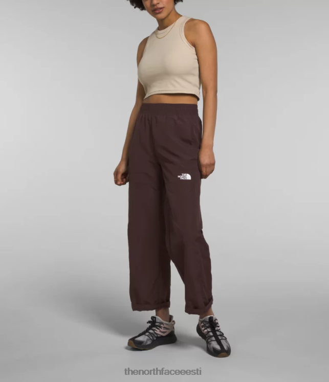 naised tnf nailonist lihtsad püksid The North Face VJRZH1099 Riietus kivisöepruun