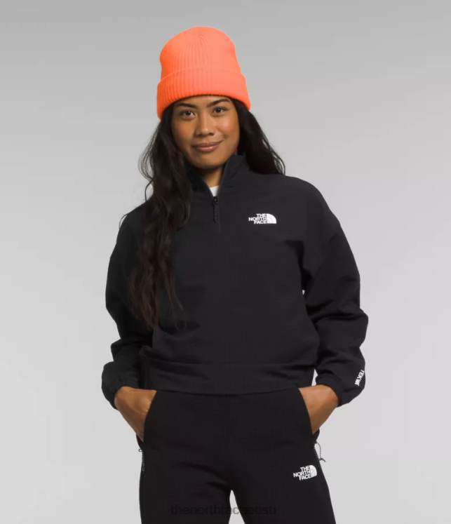naised tekware grid 1/4 tõmblukuga The North Face VJRZH249 Riietus tnf must