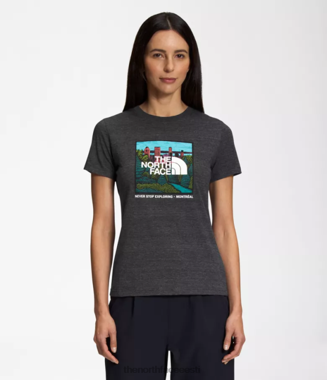 naised lühikeste varrukatega triblend trikoo The North Face VJRZH1023 Riietus tnf/montreal