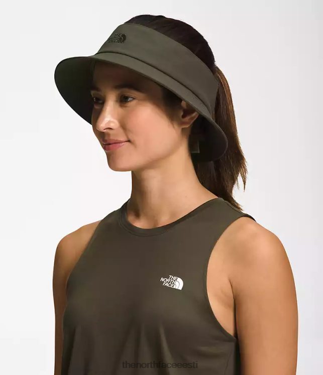 unisex V klassi ülemine sõlme ämber The North Face VJRZH339 tarvik uus taupe roheline